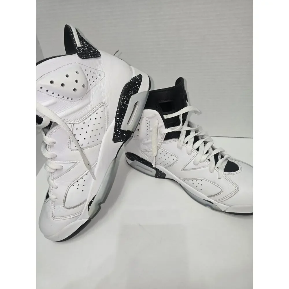 Jordan Air Jordan 6 Retro Reverse Oreo White/Black High Top Sneakers CT8529-112